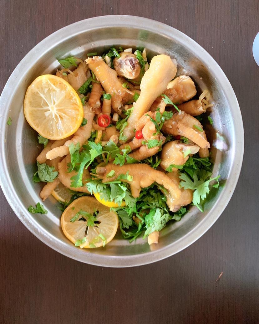 香辣蒜香凉拌爽脆鸡脚