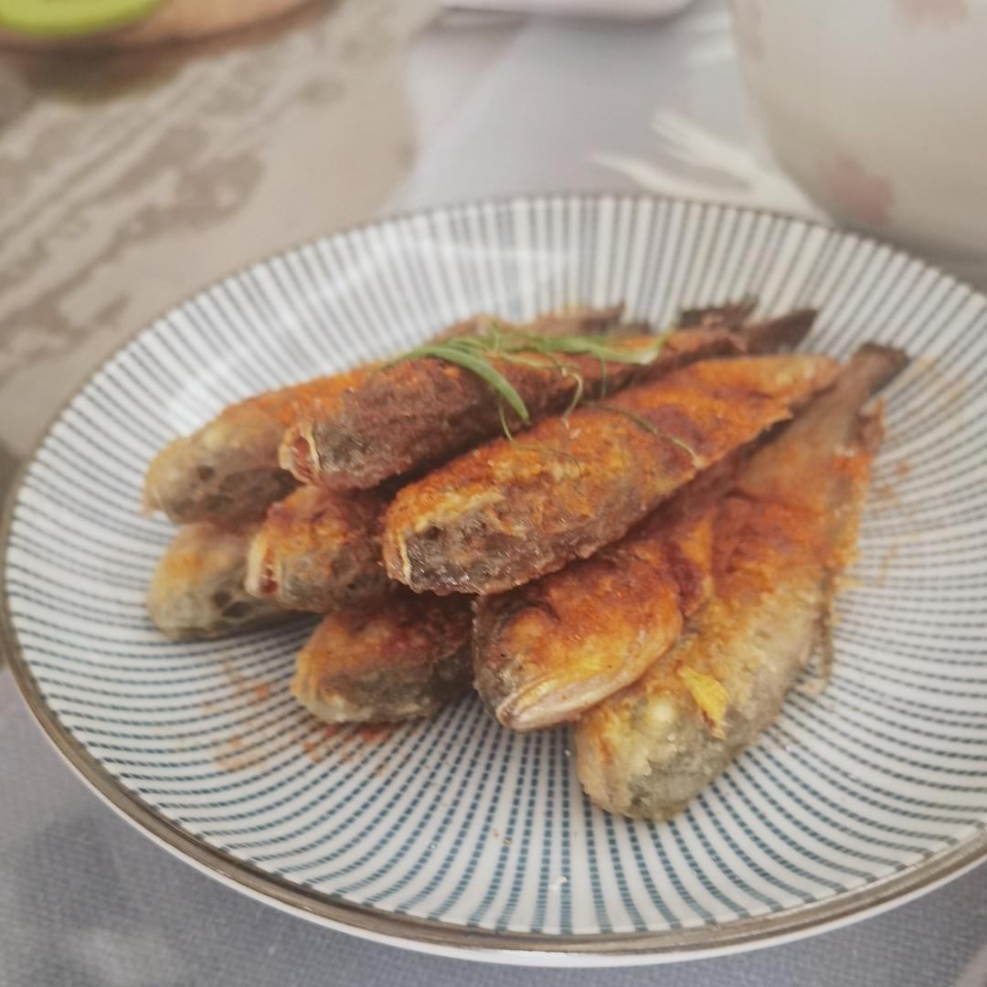 香煎小黄鱼