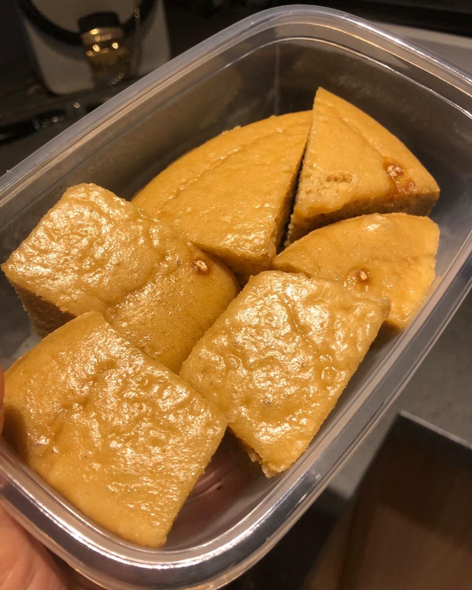 马拉糕，软糯弹韧，香甜细腻，和一般发糕不一样
