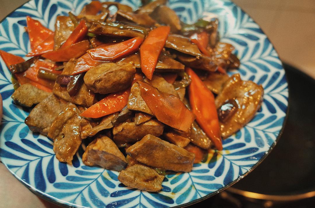 溜肝尖儿【健康家常菜】的做法