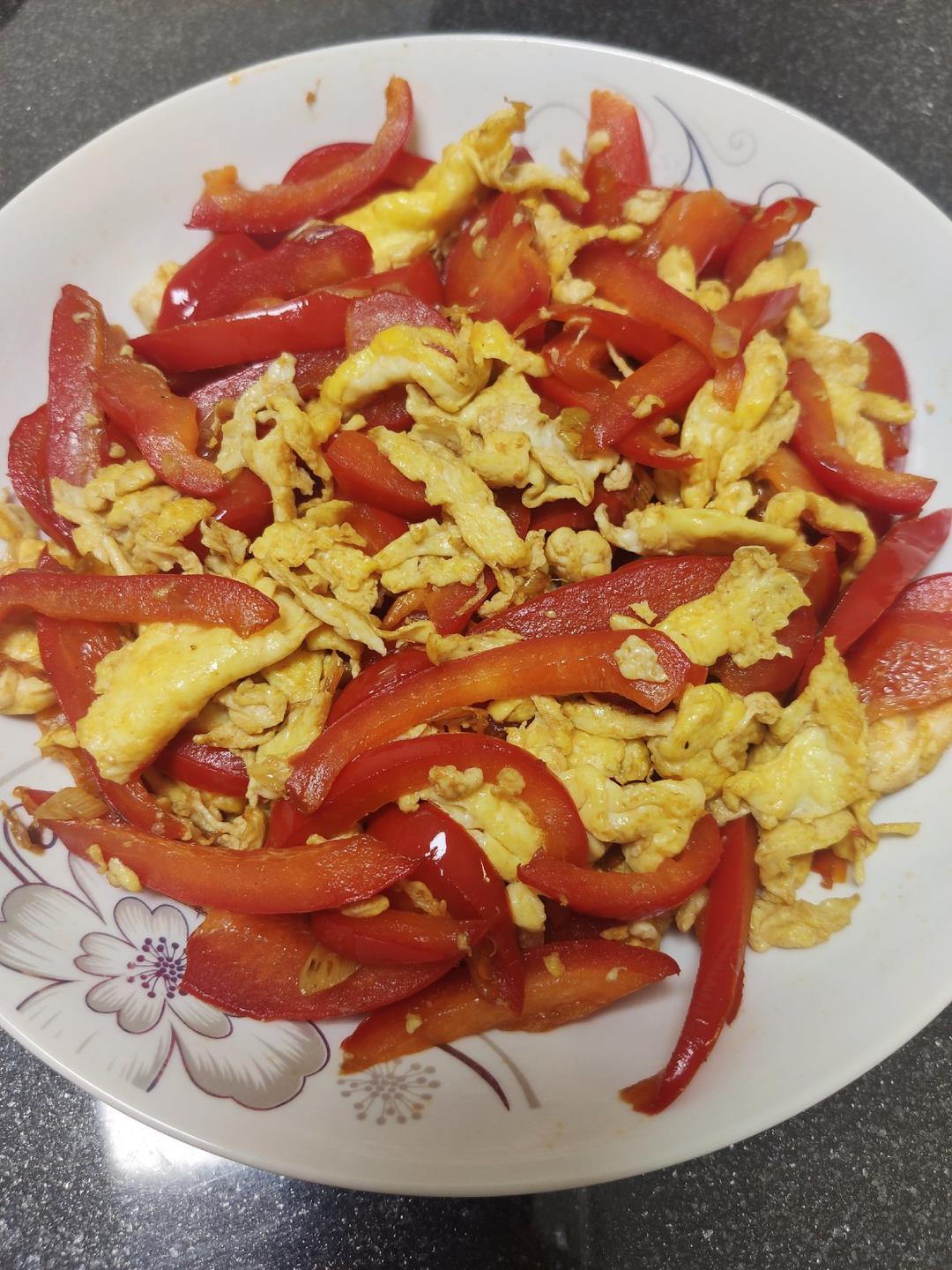 超级下饭菜青椒炒鸡蛋