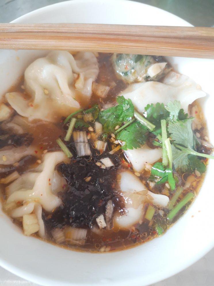 🔥好吃到汤汁都不剩❗️酸汤馄饨❗️