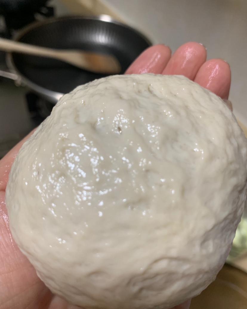 自制面筋、烤麸、凉粉、淀粉