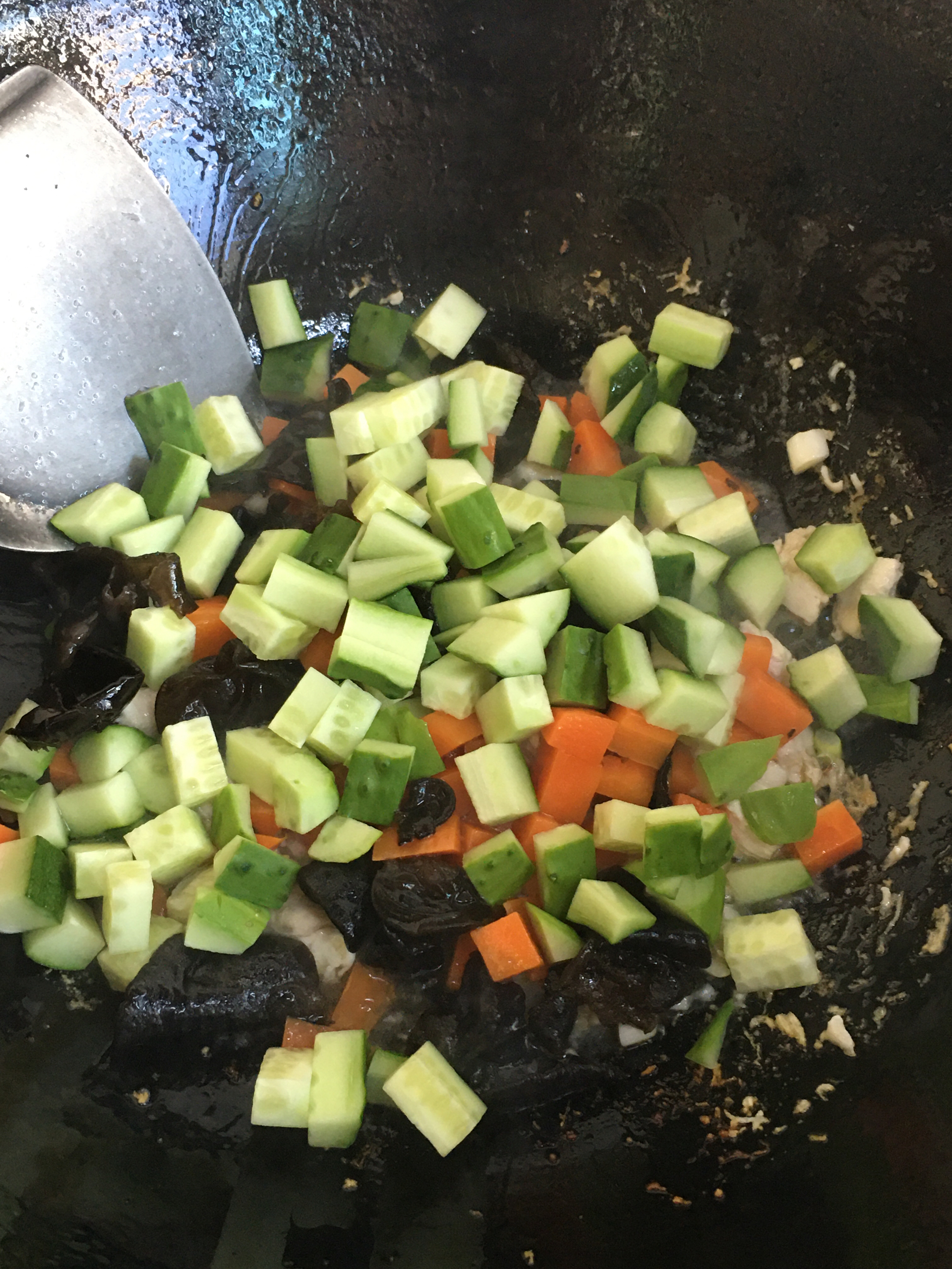 下饭菜༄「黄瓜🥒溜鸡胸」༄的做法 步骤10