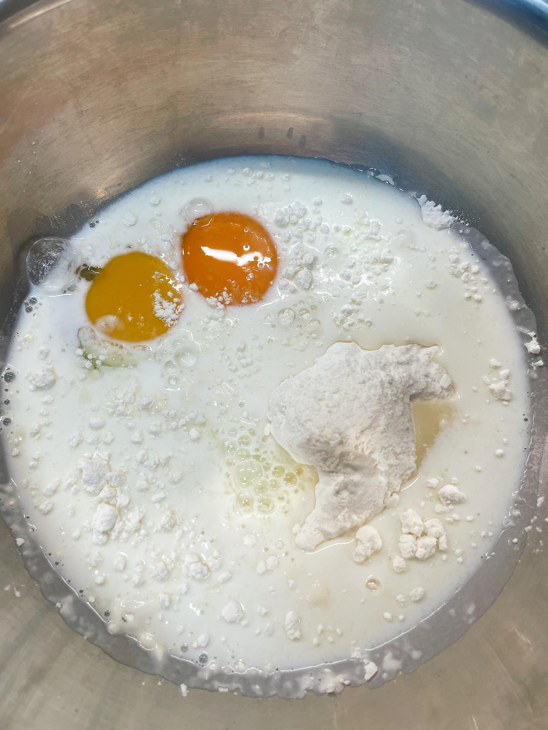 纯奶手撕吐司的做法 步骤1