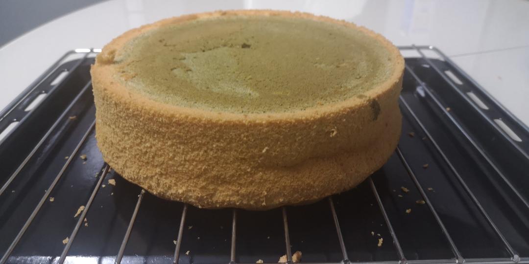 绿斑马戚风蛋糕