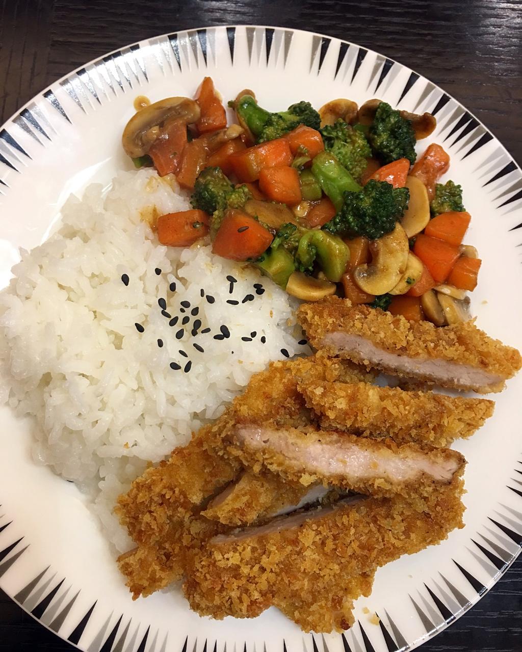 日式炸猪排（非油炸 揚げないとんかつ）