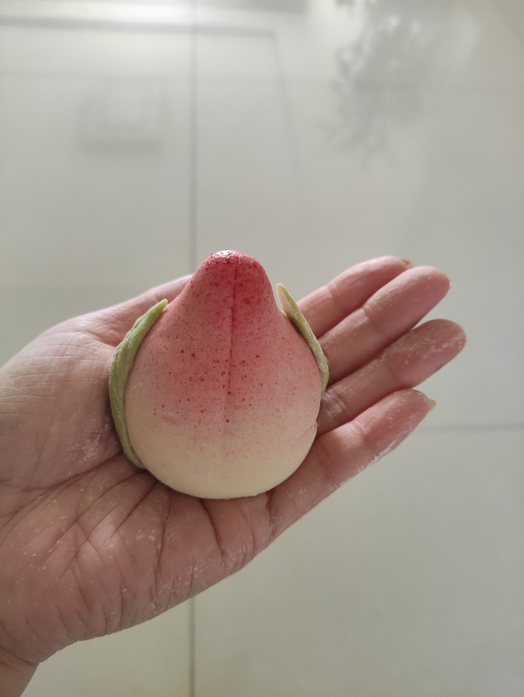 小寿桃馒头