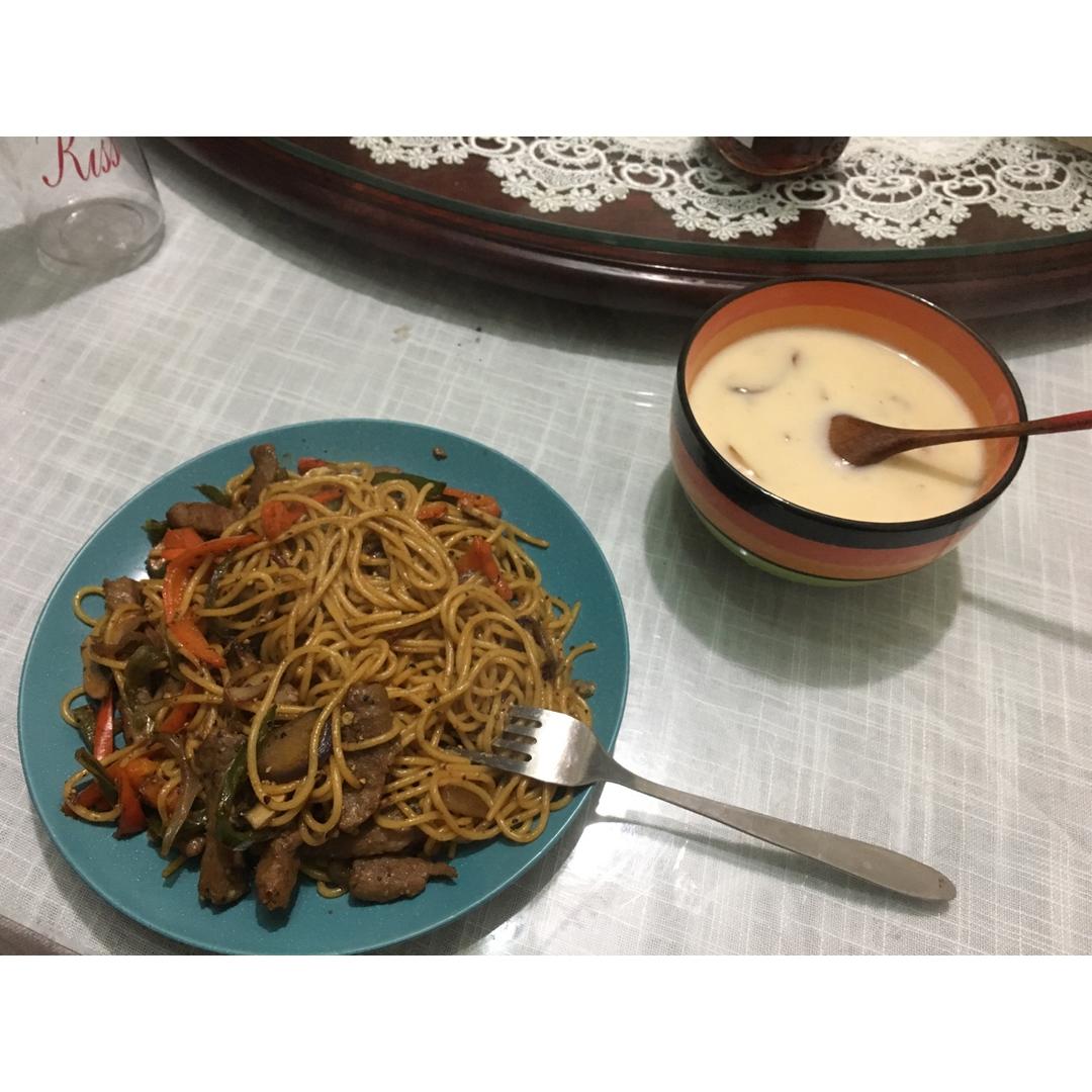 奶油蘑菇汤（完美比例版）