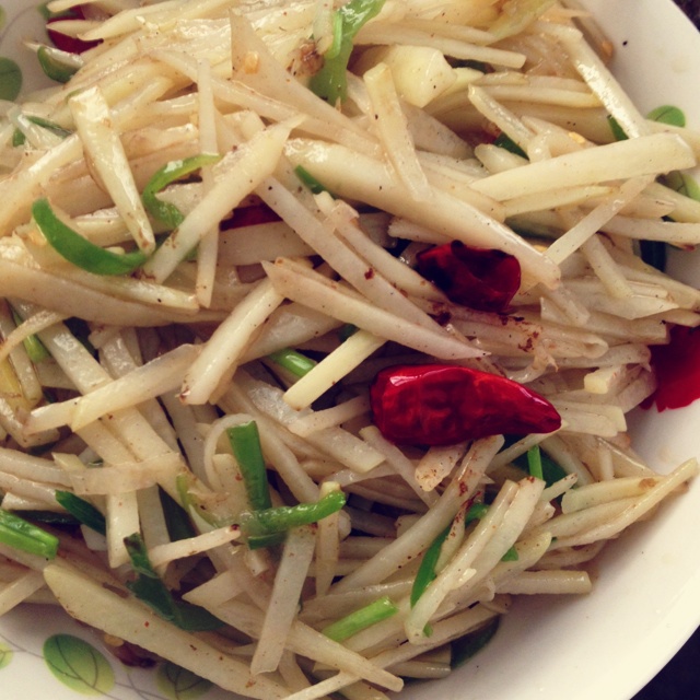 家常菜 酸辣土豆丝