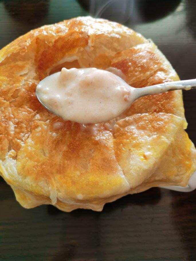 酥皮奶油蘑菇汤