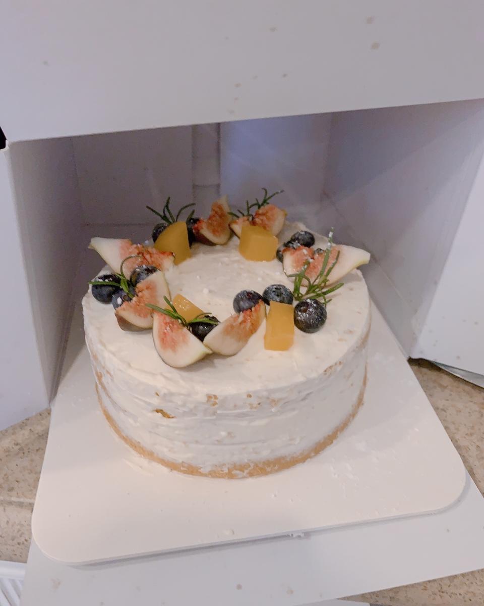 无花果炼乳奶油蛋糕