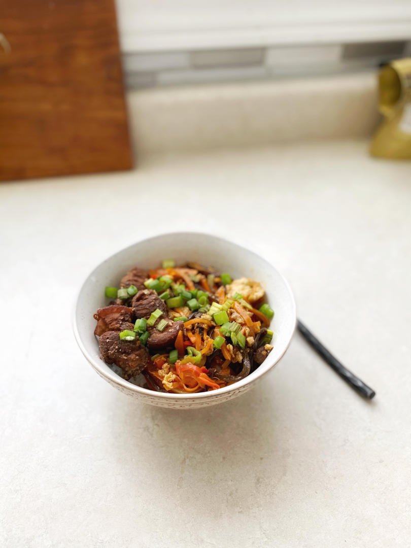 超级下饭的鱼香炒鸡蛋