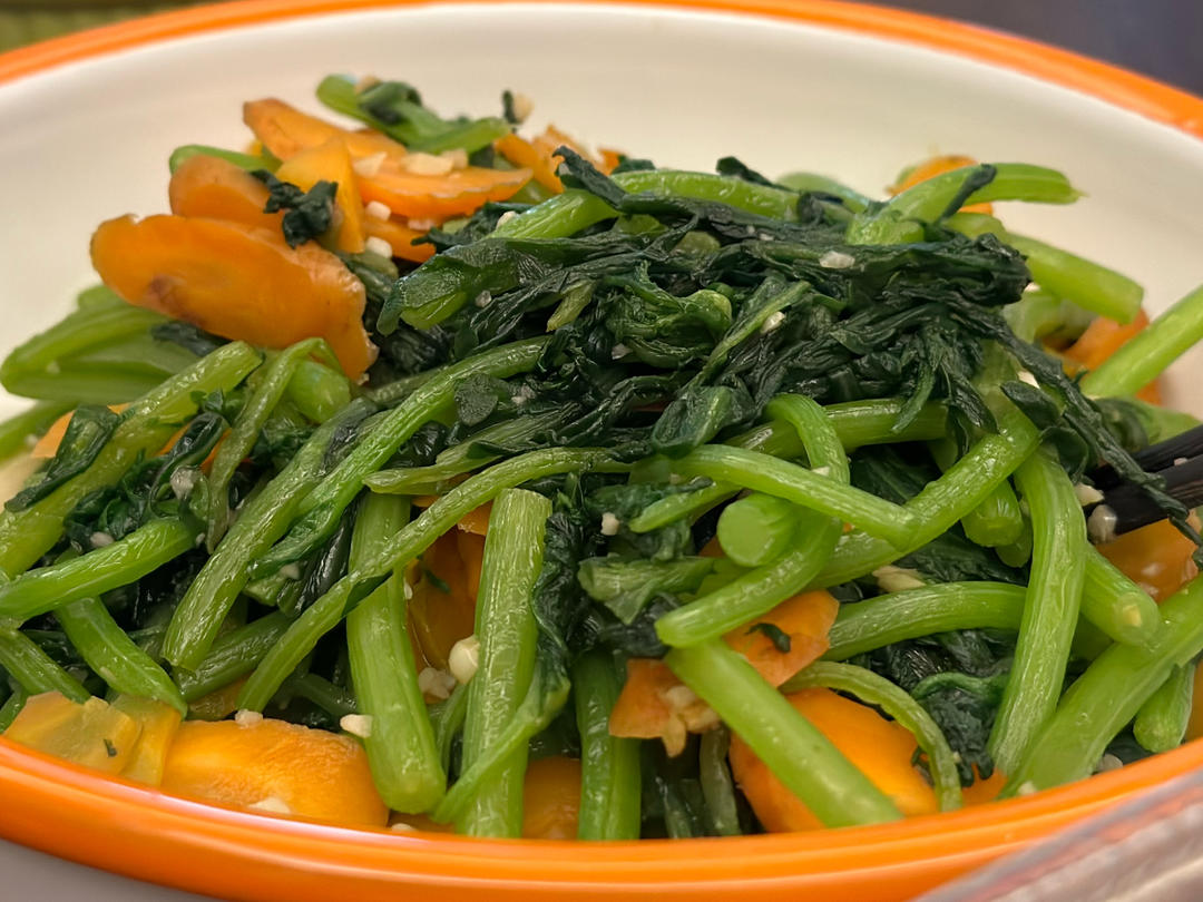蒜蓉茼蒿菜