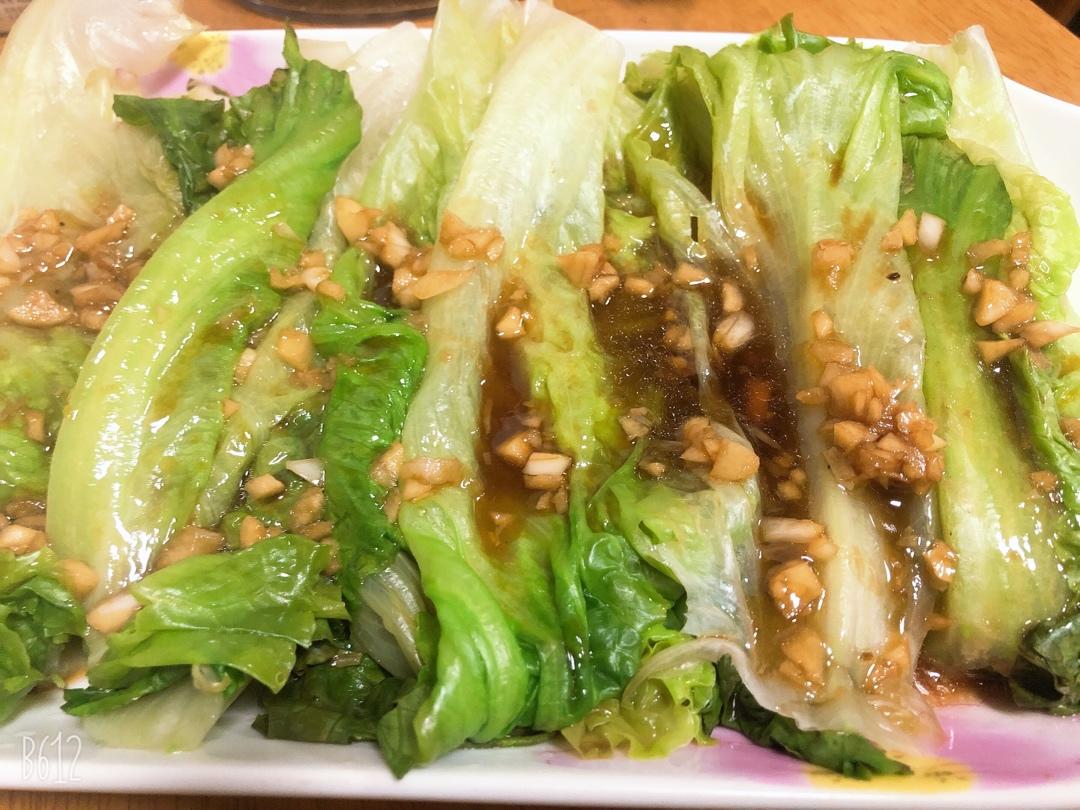 5分钟上桌的蚝油生菜