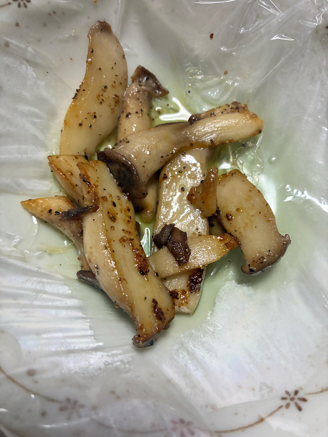 黄油香煎杏鲍菇