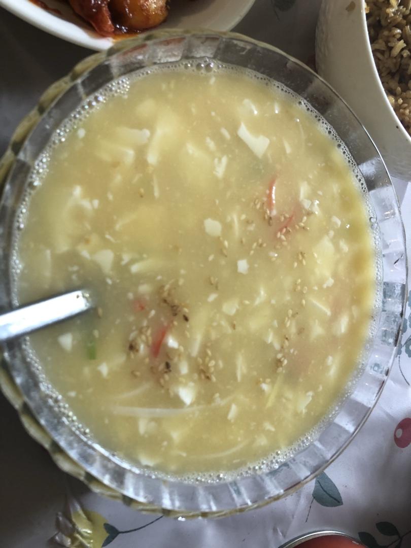 蟹黄豆腐（咸蛋黄版）