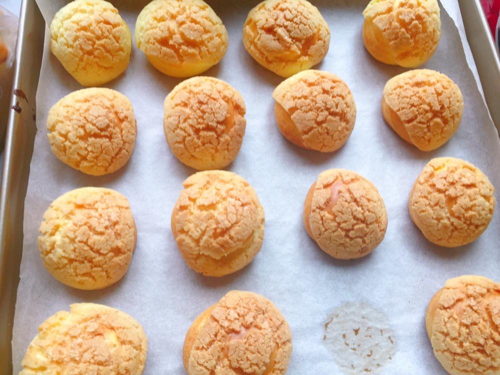 十分美味的酥皮泡芙