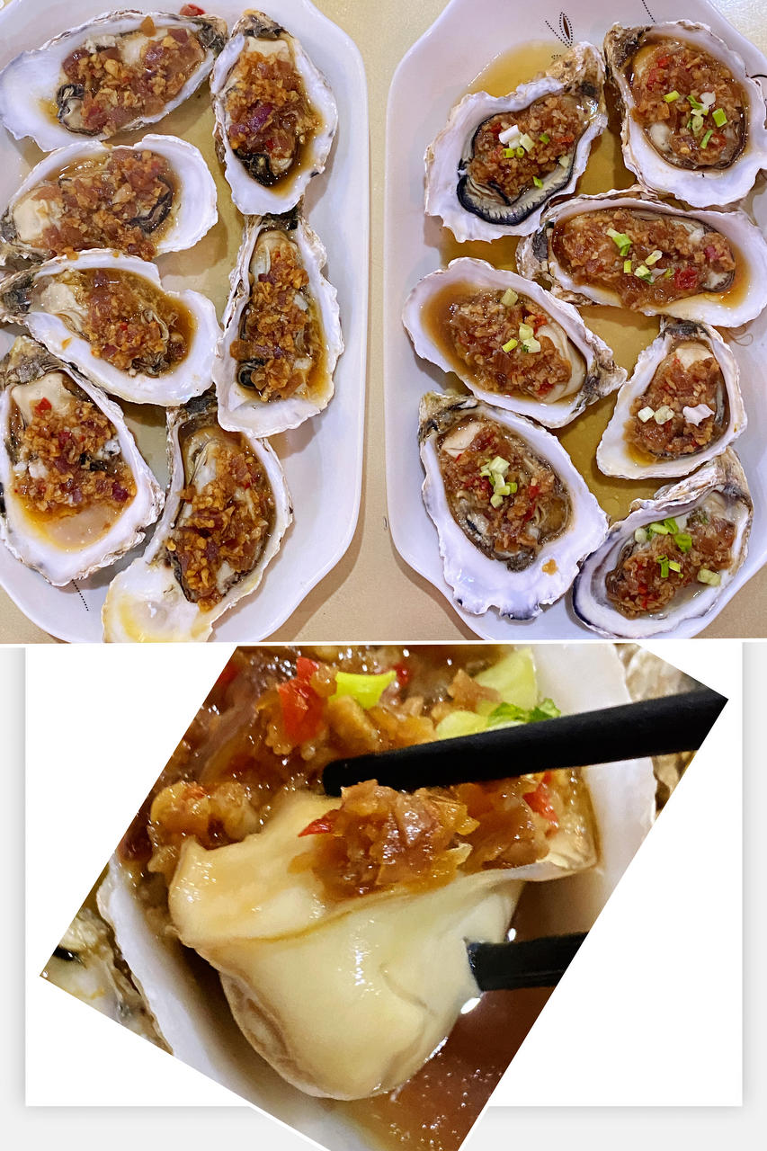 超简单～蒸蒜蓉生蚝