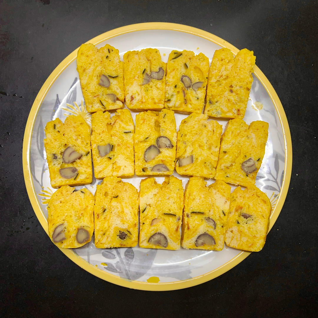 南瓜栗子磅蛋糕