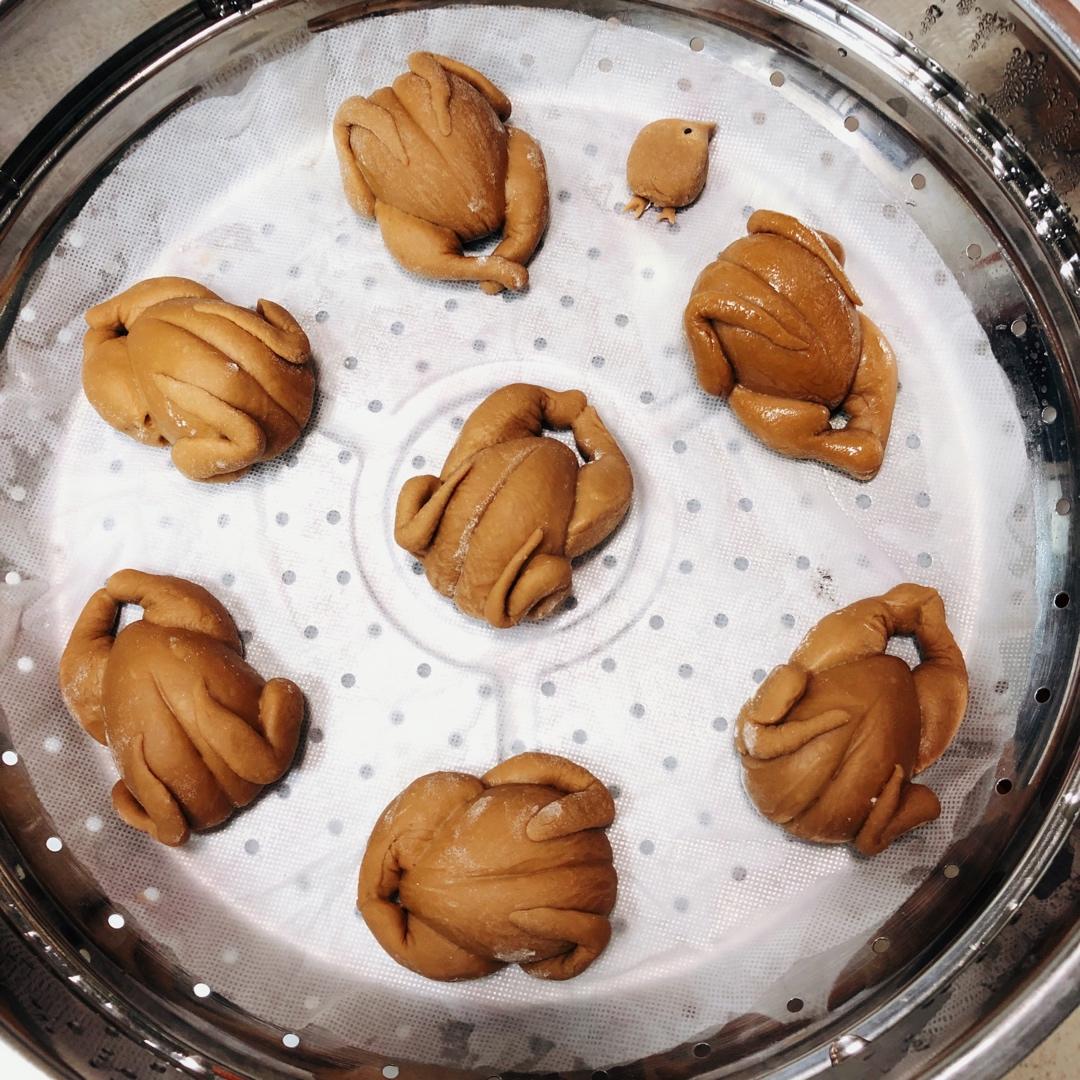 仿真烤火鸡馒头/包子（原创）