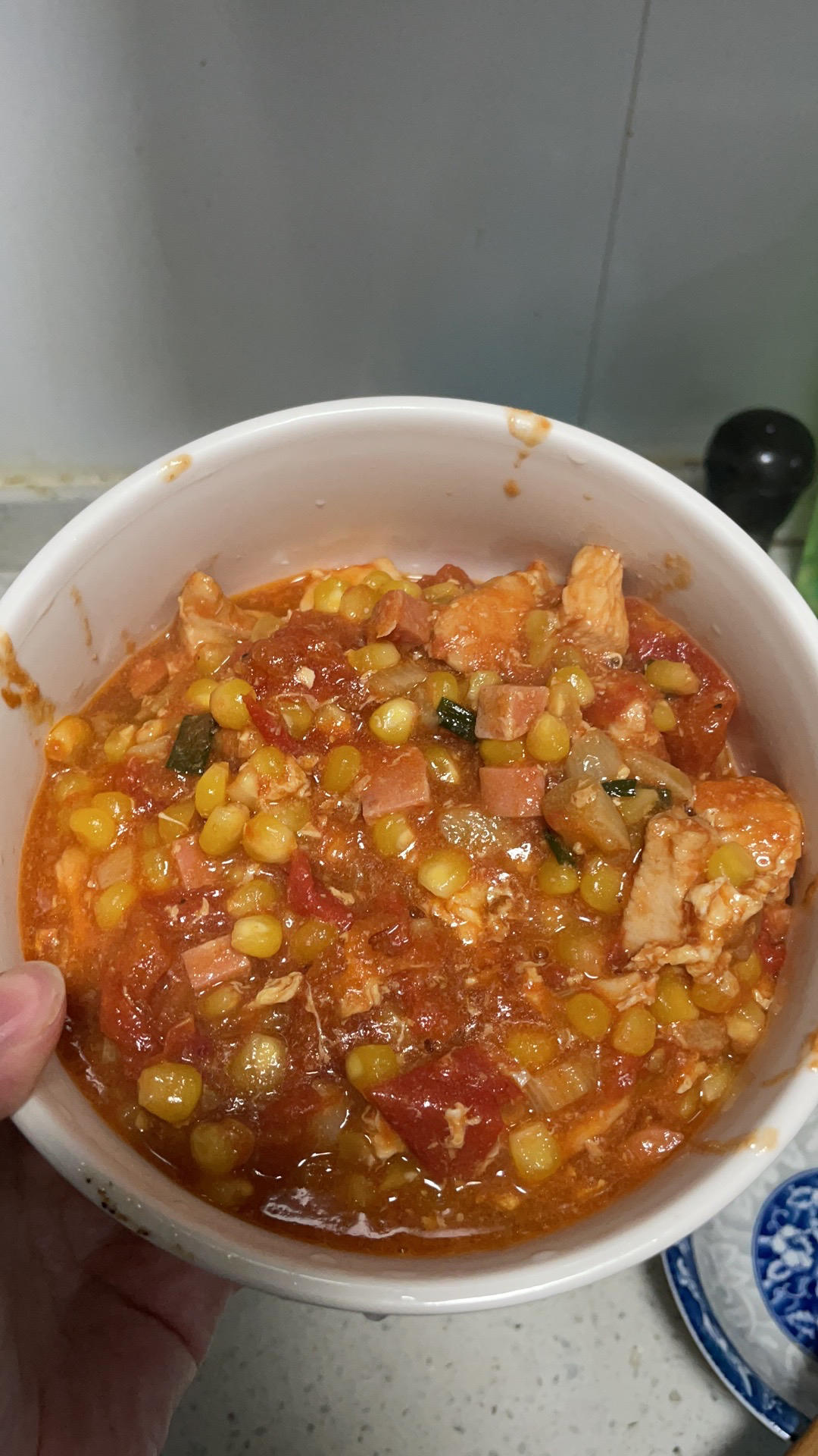 番茄玉米炖鸡胸