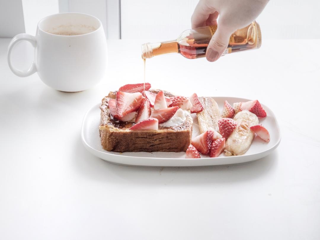 香蕉酸奶厚切吐司