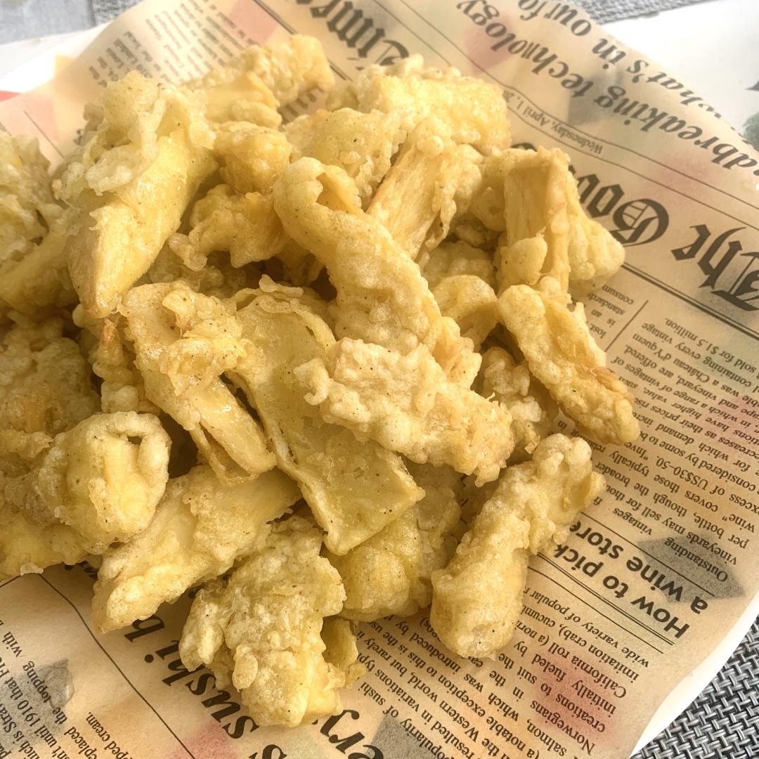 绝对惊艳到你💌一起来吃外酥里嫩，给肉都不换的椒盐杏鲍菇❗️