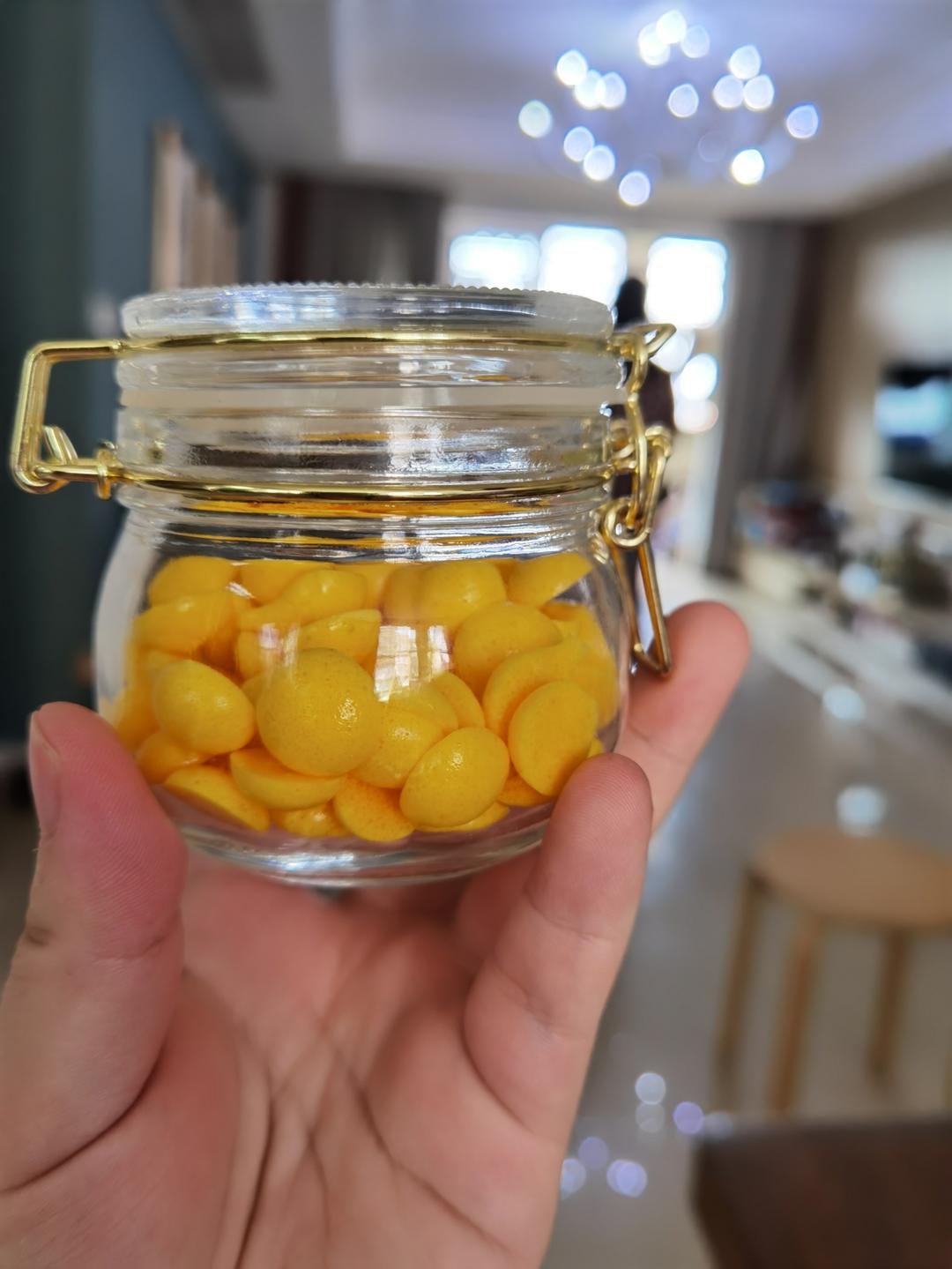 入口即化的无添加蛋黄溶豆