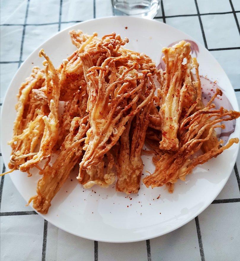 油炸椒盐金针菇