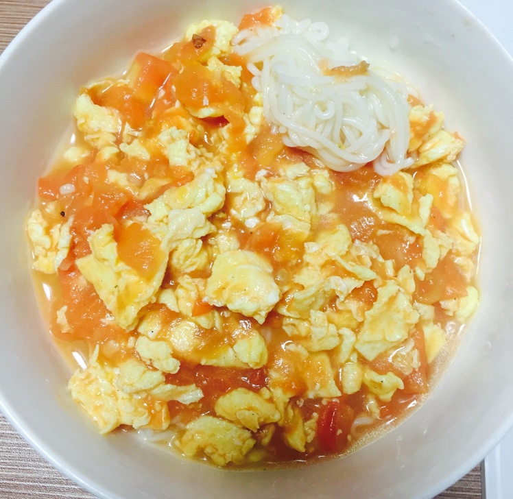 西红柿鸡蛋打卤面