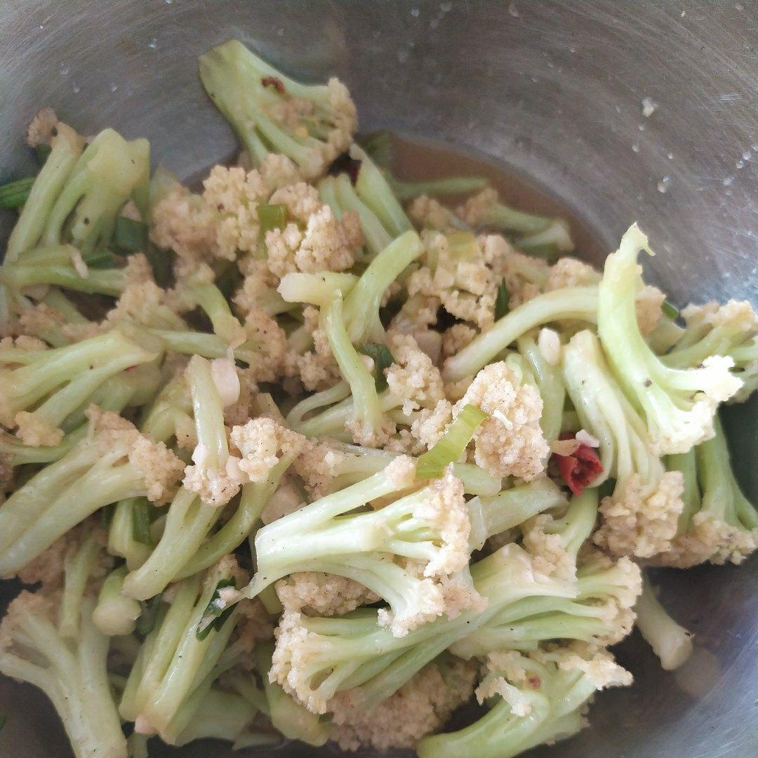 素炒菜花～超级入味
