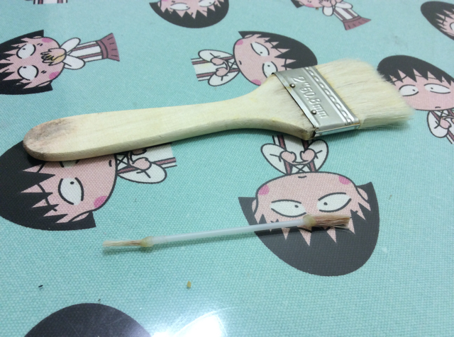 清新碎花手绘蛋糕卷