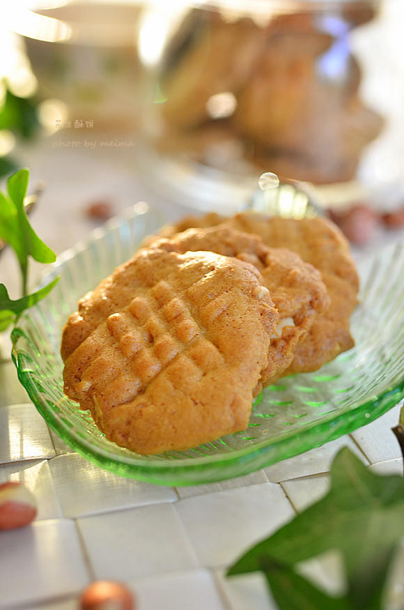 酥酥脆脆每一口---花生酥饼的做法
