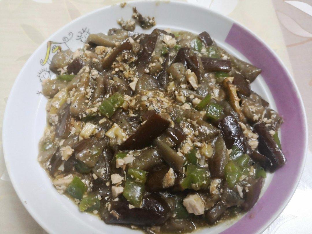 咸蛋黄烧茄子