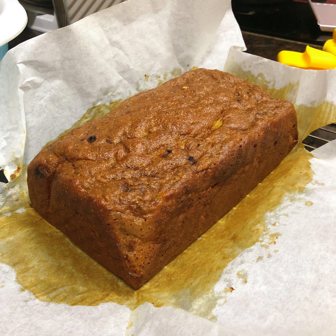 墨西哥朋友家祖传的超好吃的香蕉蛋糕【Banana Bread】
