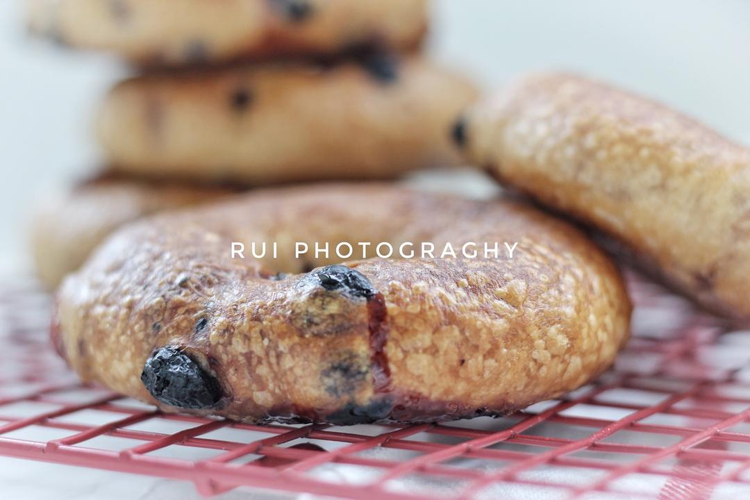 酸甜双莓贝果（冷藏发酵法）丨健康·烘焙