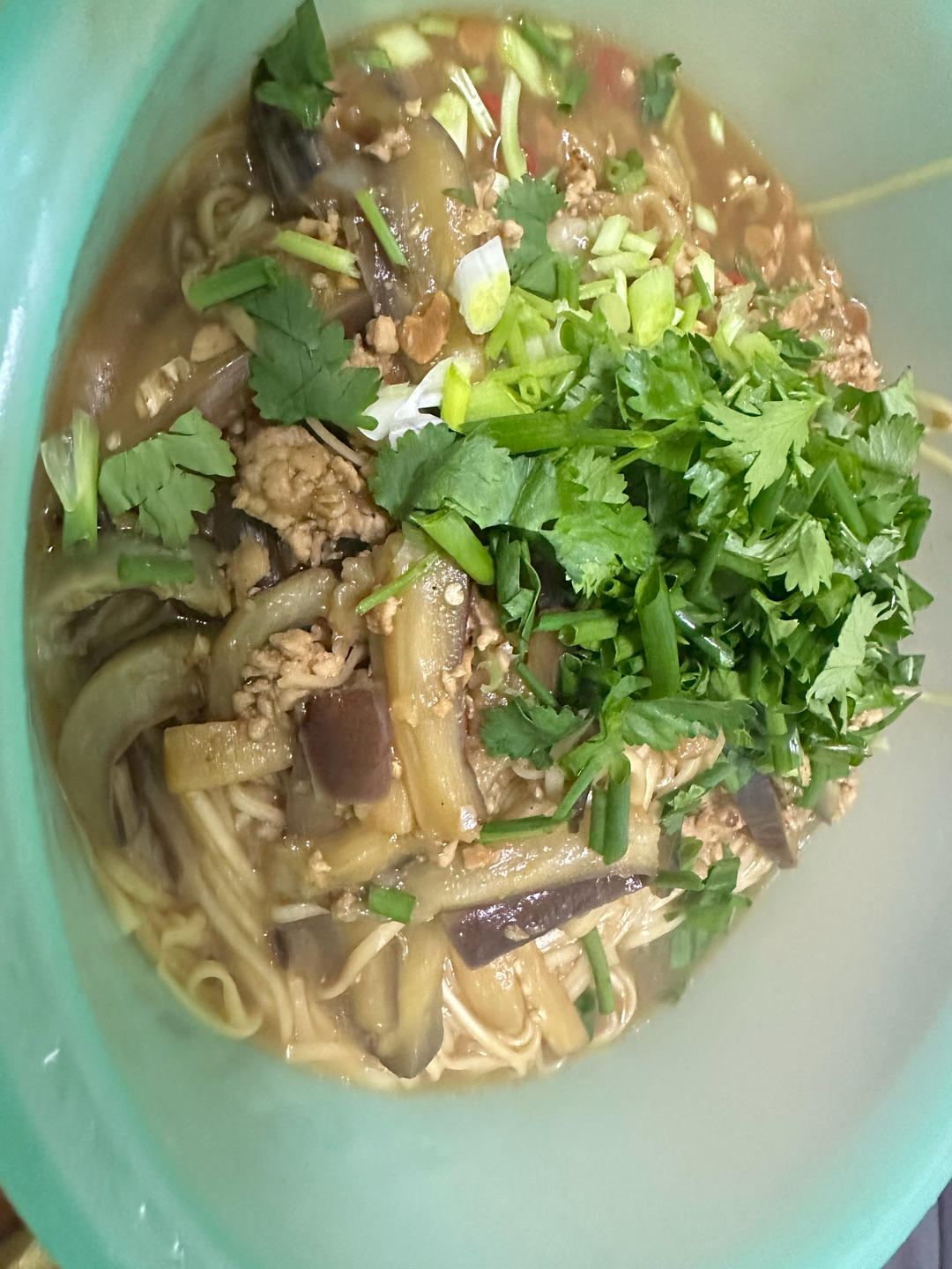 茄子焖面