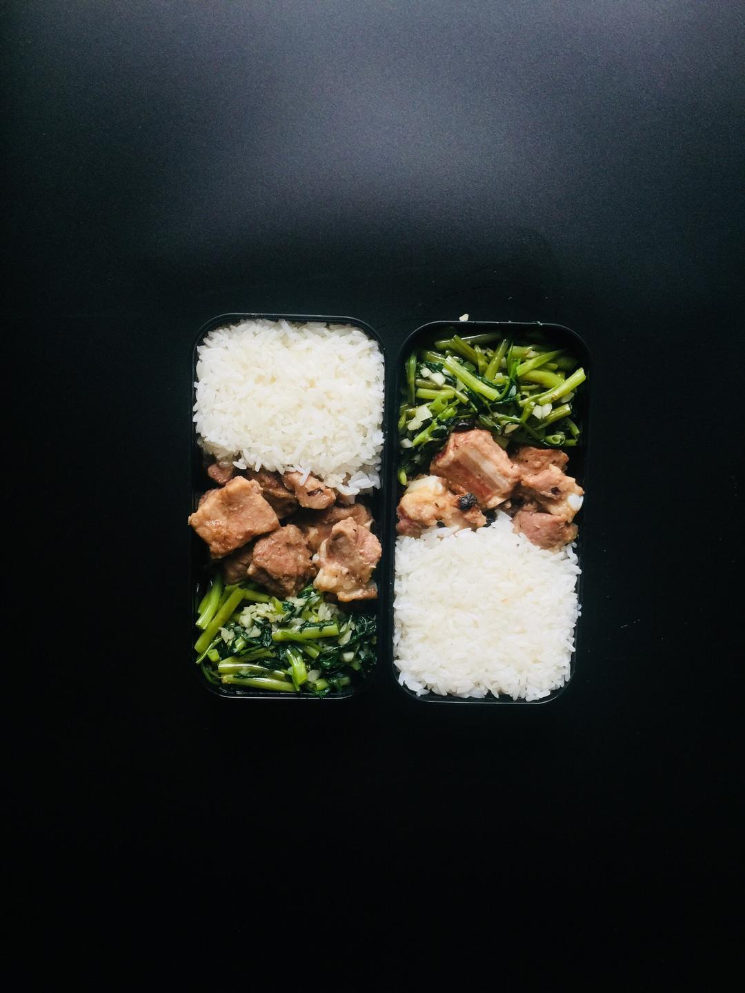 狗熊的盒饭20190228的做法