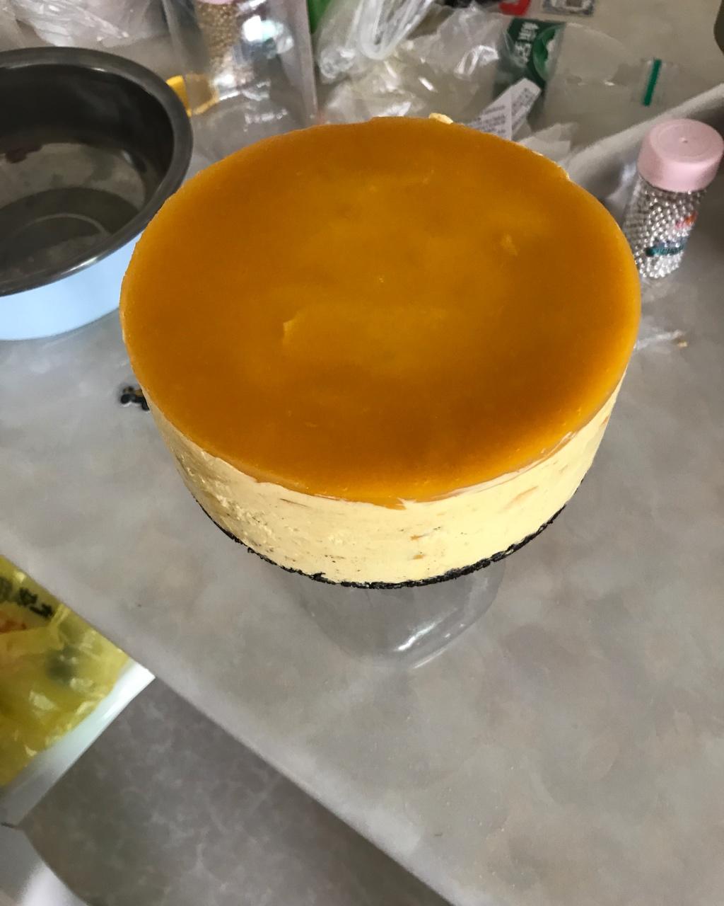 【视频】芒果慕斯（6寸） | 含镜面果胶配方