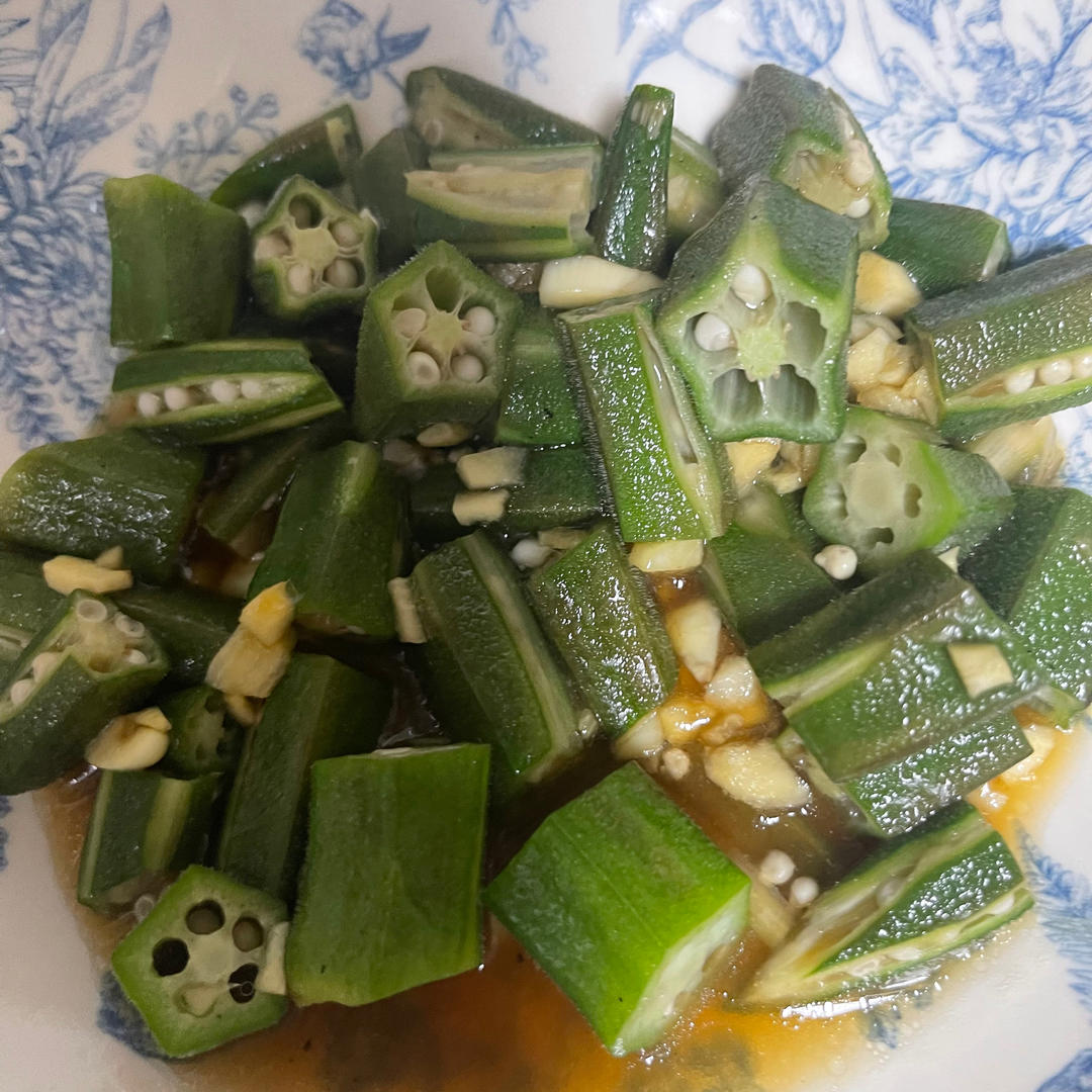 蚝油秋葵