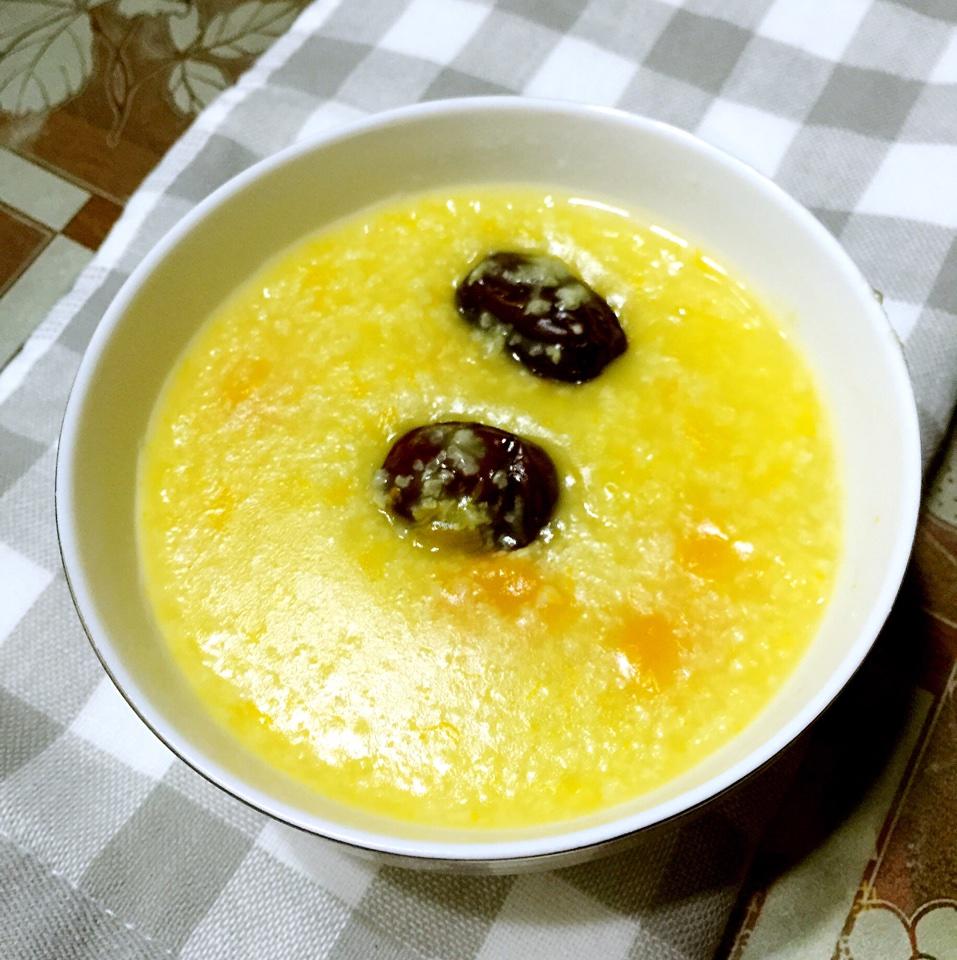 南瓜小米粥