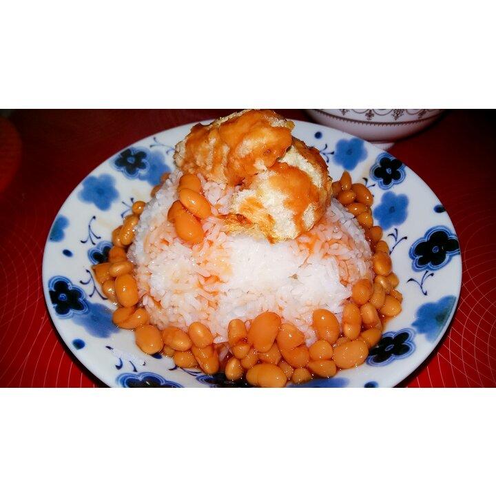 茄汁焗豆拌饭（简单速食）