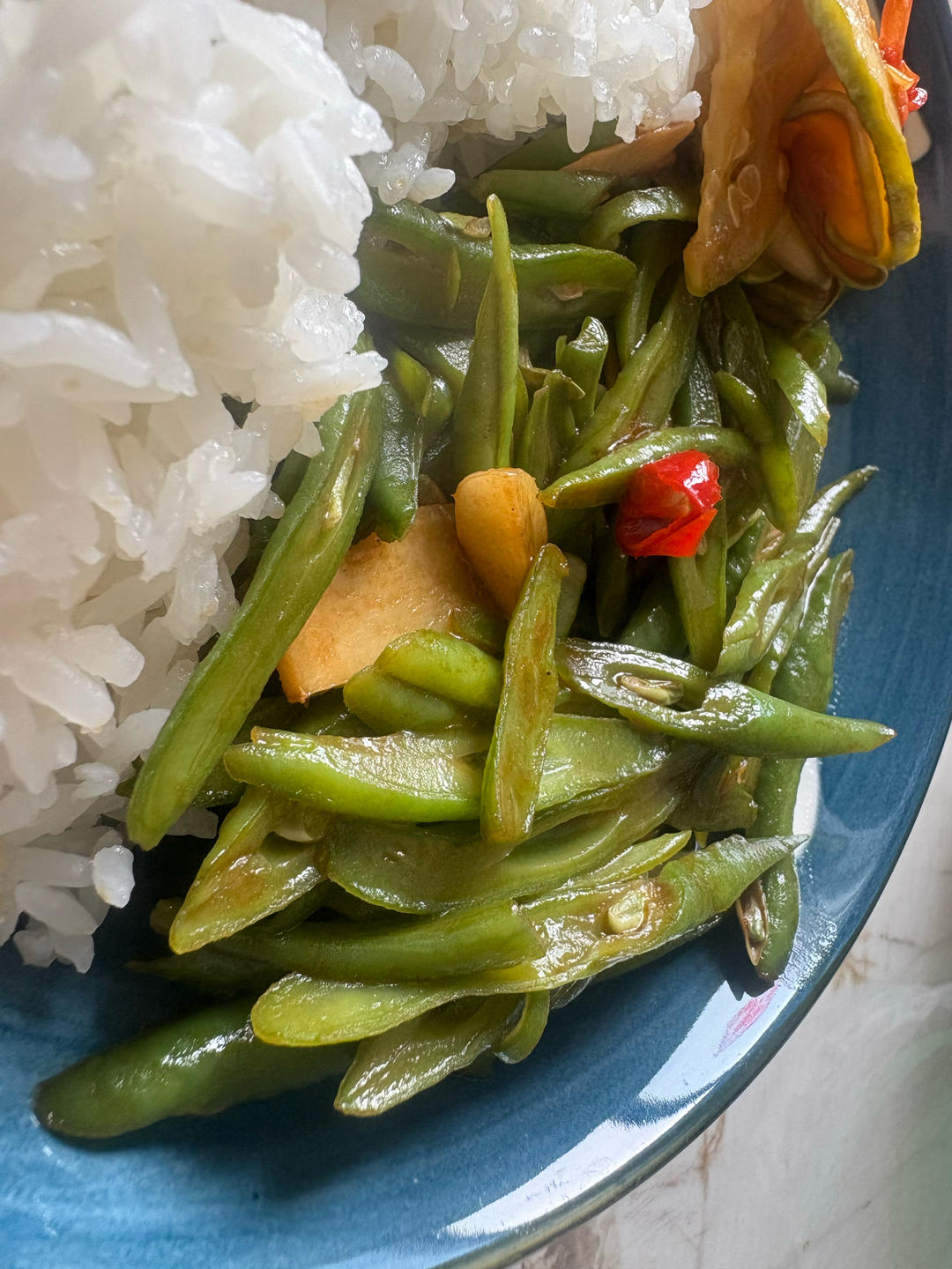 超级下饭的家常菜～清炒四季豆