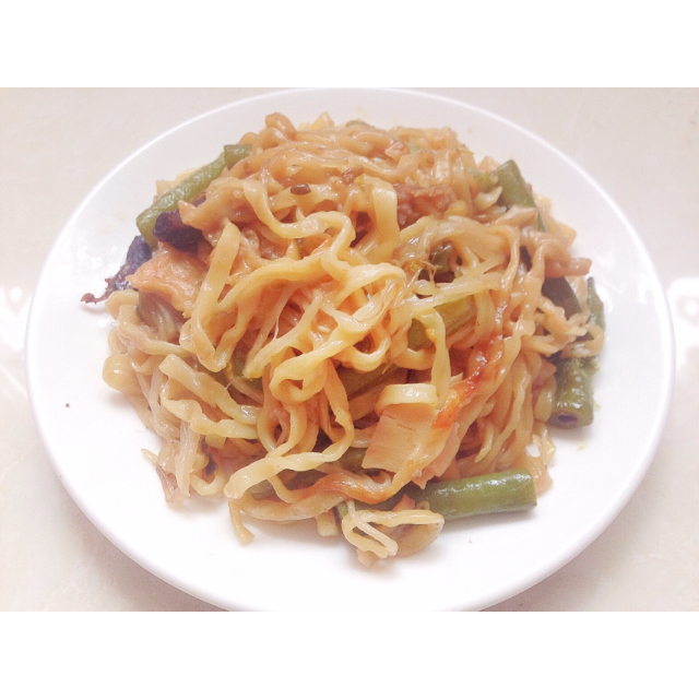豆角焖面