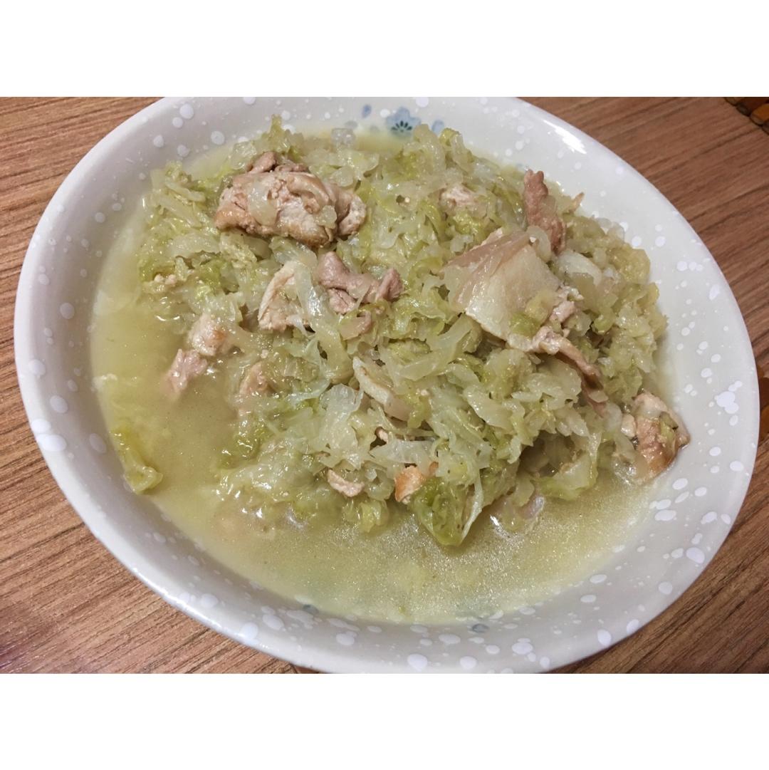 东北炖酸菜