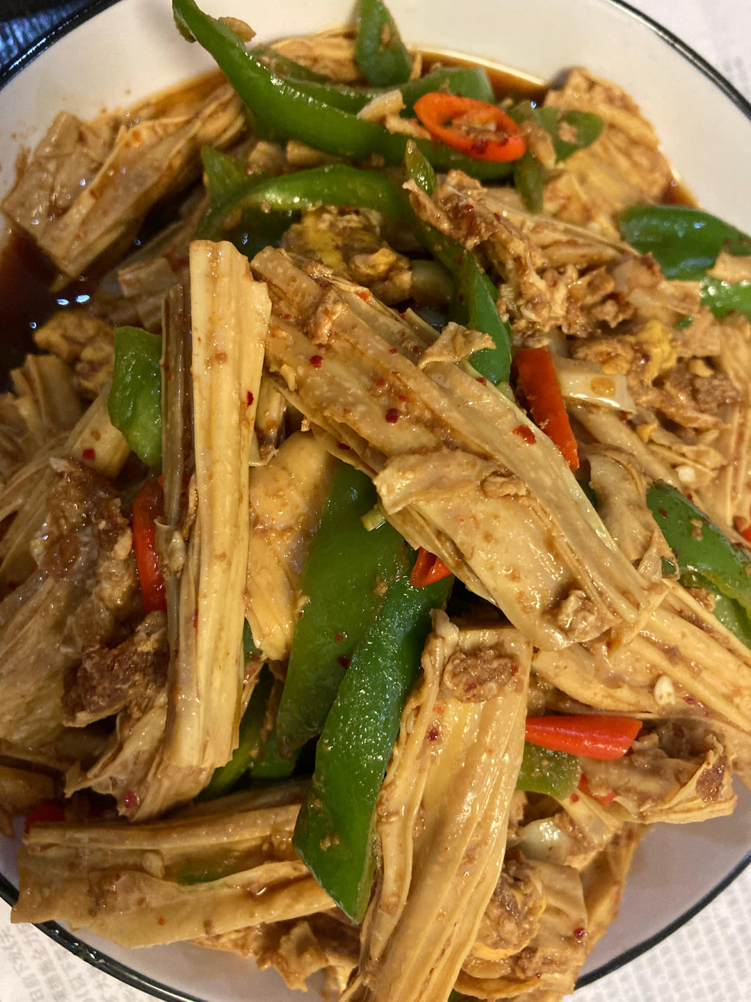 我的下饭神菜——腐竹炒蛋