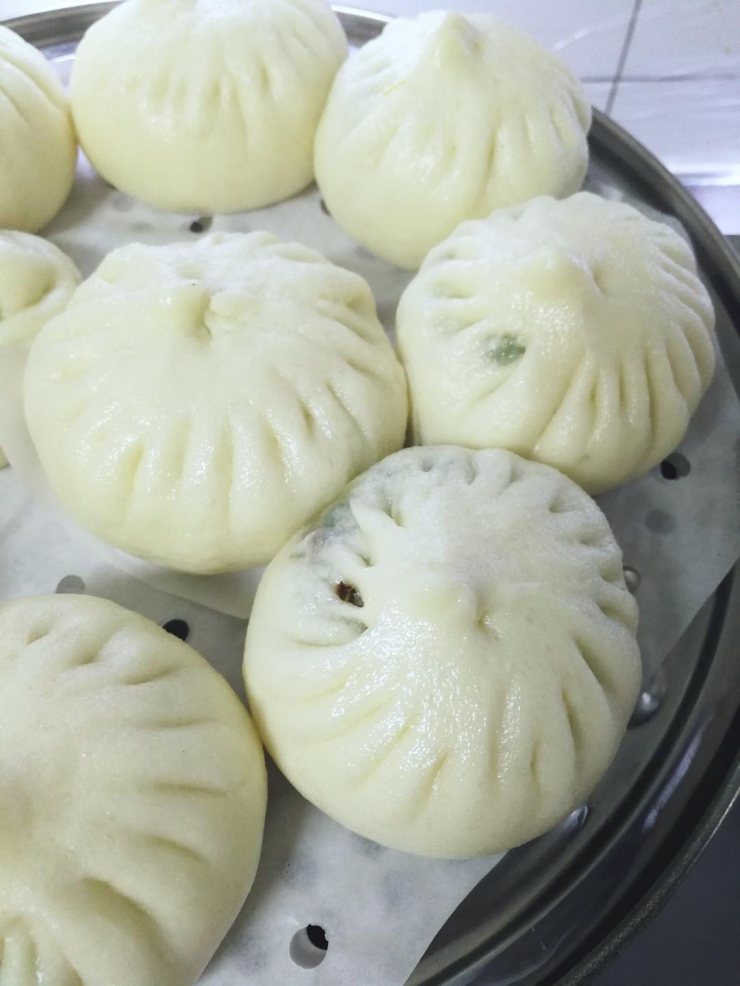 包出有褶子的包子