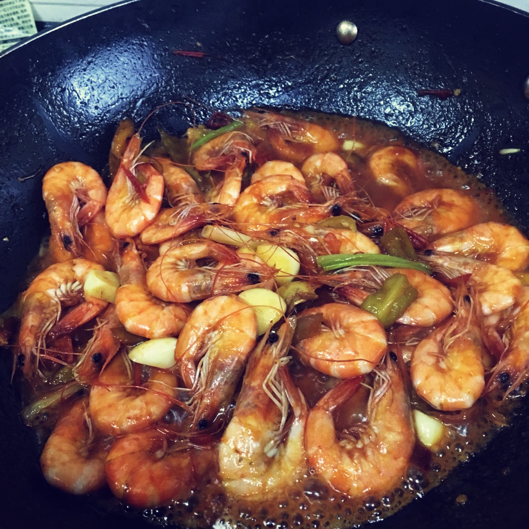 油焖大虾