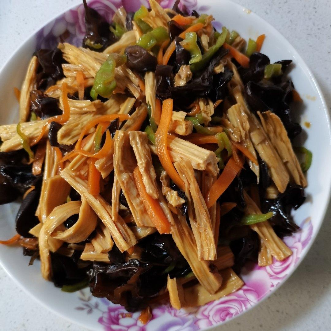 比肉还好吃的烧腐竹